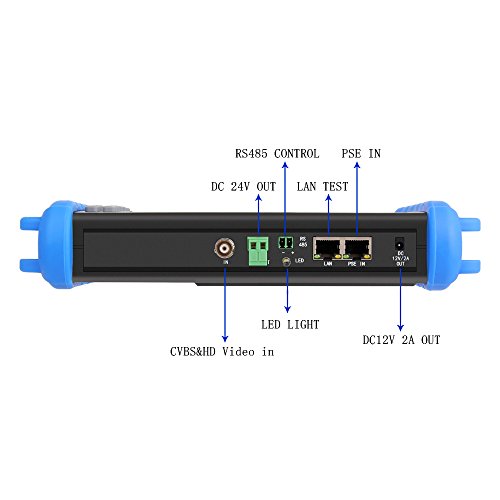 Cctv Security Camera Hdmi Monitor Tester, IPC Ethernet Cable Speed Test Touch Screen & 16G TF Card, Retina Display Lan Poe IP Video &TVI/CVI/TVI/ Analog Signal Professional System Installation Tools - Thumbnail 2