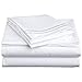 Elegant Comfort 1500 Premier Hotel Quality 4-Piece Bed Sheet Sets, Deep Pockets - Luxurious Wrinkle Free & Fade Resistant, California King, White