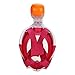 ADVSEA TRIBORD/SUBEA Easybreath Full Face Snorkel Mask (Pink S/M)