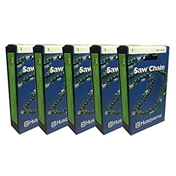 Set of 5 Husqvarna Chainsaw 20" Chain Low Kick H80-72 501846572 3/8 .050 455