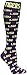Donegal Bay NCAA LSU Tigers Dress Socks, Purple, One Size