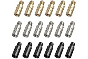 dcvbny 2g Dart Weights Brass Copper 2BA Thread Add Accentuator Tool for Darts Accessories - 18 Pieces