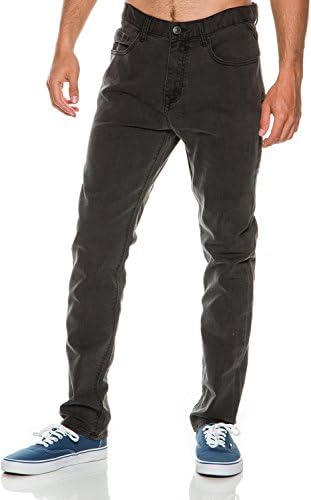 Rusty Men's Indi Slims Jean, Vintage Black, 34