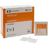Webcol Alcohol Prep Pads