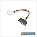 15 Pin SATA Male to 4 Pin Female Power Cable
