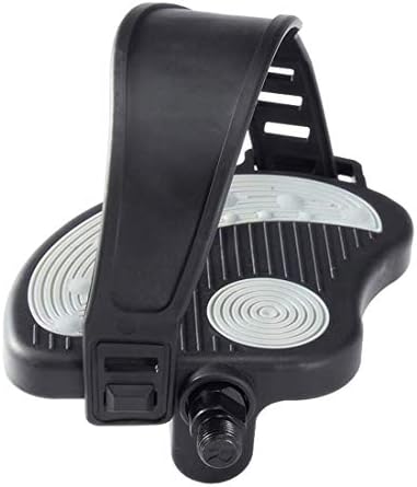 COZYROOMY Exercise Bike Pedals with Straps for Spin Bike and Indoor stationary exercise bike, 9/16 and 1/2 Spindle Bicycle Pedal, 6 Month Warranty