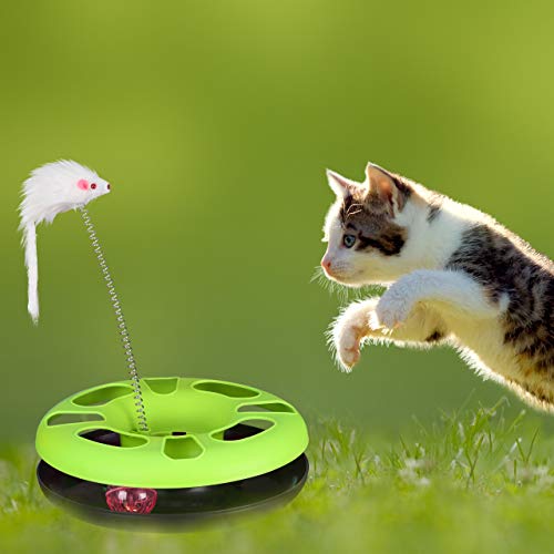 Relaxdays-Katzenspielzeug-mit-Maus-Kugelbahn-Ball-mit-Glckchen-Cat-Toy-Training-Beschftigung-versch-Farben