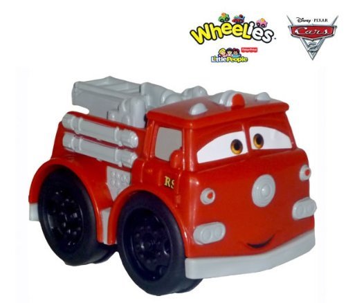 Little People Disney Pixar Cars Wheelies Red