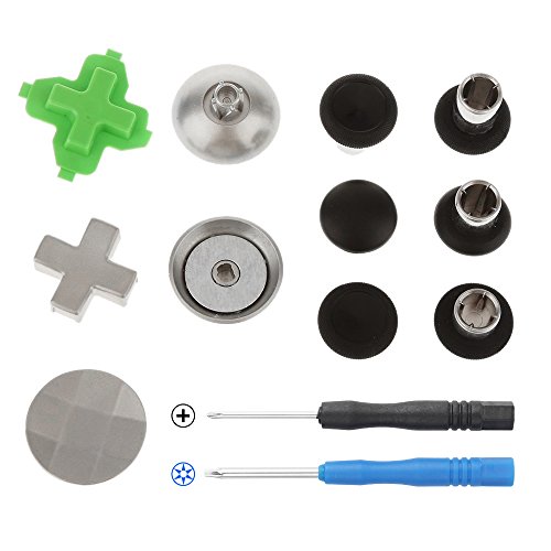 ElementDigital Wireless Controller Replacement Swap thumbsticks Fits (11 pcs) for Xbox one Controller (11 Pcs) - Thumbnail 7