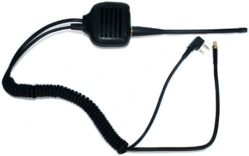 SUNDELY Handheld Portable Speaker/Mic for Kenwood Baofeng WOUXUN HYT PUXING QUANSHENG Radio + Antenna SMA-F