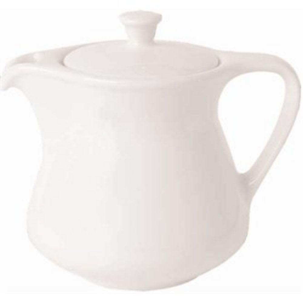 Royal Porcelain CG040 Classic Tea Pot, 750 mL, 26 oz., White