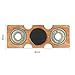 Anself Fidget Hand Finger Spinner Spin Widget Focus Toy EDC Pocket Desktoy Rectangle Wooden Gift for ADHD Children Adults