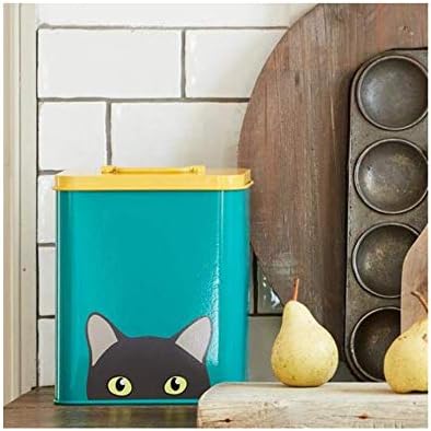 Burgon & Ball Creaturewares Doris Cat GCR/CAT Tin Pet Food Storage, 16.5 cm x 11 cm x 20 cm Size, Multicolor, 16.5 x 11 x 20 cm - Image 3