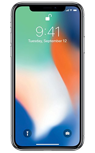 Apple iPhone X, 64GB, Space Gray - For AT&T / T-Mobile (Renewed)