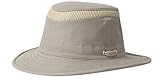 Tilley T5MO Organic Cotton Airflo Hat, Khaki With Olive Underbrim, 7 3/8