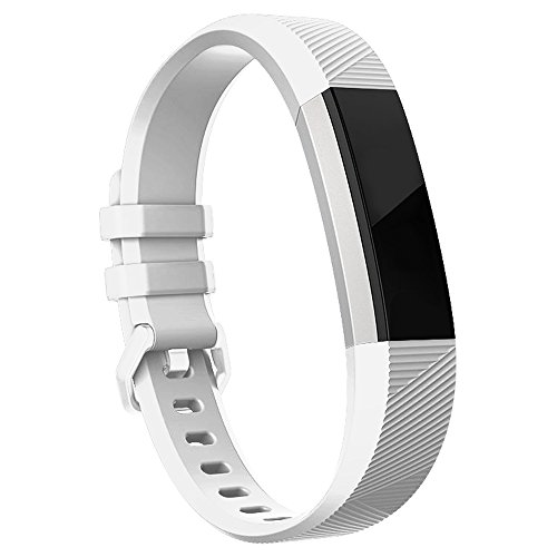 Fitbit Alta HR Bands-Fitbit Alta Bands-White Small,RedTaro Adjustable Replacement Accessory Bands/Straps/Bracelets for Fitbit Alta HR/Fitbit Alta for Women/Men(no Fitbit Fitness Trackers)