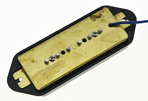 KAISH Black P90 High Power Sound Dogear Type BRIDGE Pickup Soapbar Guitar Pickups