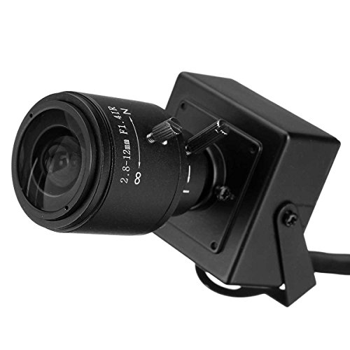 Pink Lizard 720P 1.0MP Mini IP Camera 2.8-12mm Manual Varifocal Zoom Lens P2P with Bracket Network Camera Support ONVIF 2.0 - Thumbnail 5
