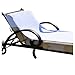 Linum Home Textiles CL00-SNP Standard Size Chaise Lounge Cover - White