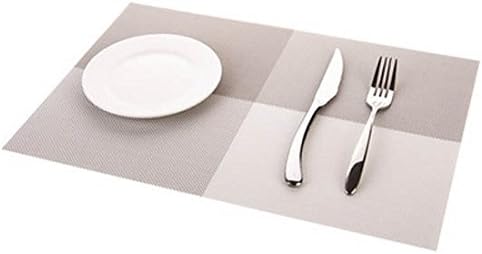 ASkyl Dining Table Placemats Washable Heat Resistant Kitchen Table Mats 2 Pieces (45X30Cm)