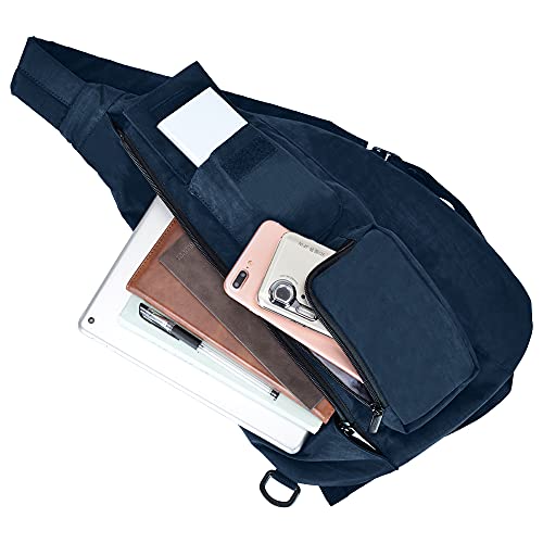 OSOCE Sling Bag, Crossbody Shoulder Backpack for Men Travel, Casual