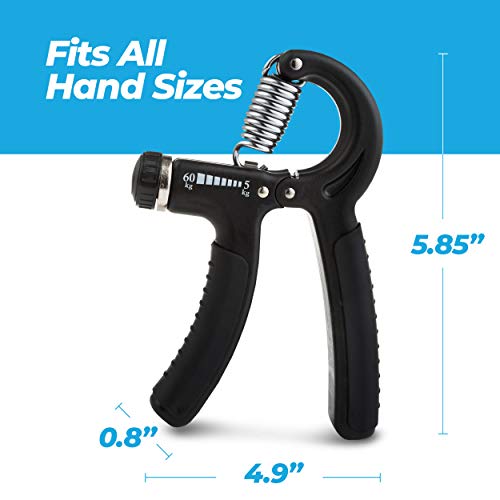 Grip-Strength-Trainer-Adjustable-Hand-Grip-Strengthener-Forearm-Exerciser-Finger-Strengthener-Trainer-11-to-132-LB-Wrist-Forearm-Grip-Workout-Home-Gym-Exercise-Equipment-Workout-for-Home