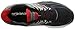 Saucony Men's Ride 9 Running Shoe, Grey/Charcoal/Red, 9.5 M US