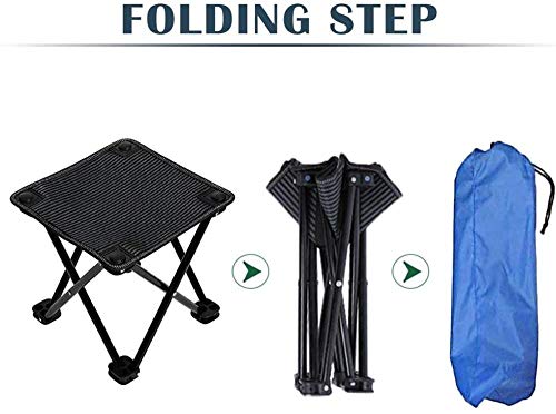 YYZZ Tragbare Campingstühle Outdoor Travel Sitz Angelstuhl Outdoor Lounge Strandstühle mit Getränkehalter und… – Bild 3