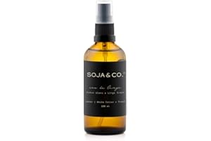 SOJA&CO. Linen Water - White Cotton + Fresh Linen | Fabric & Room Spray | Vegan & Phthalate-Free | 100 ml | Made in Canada