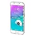 Galaxy S6 Edge Case, [Clear Back View] JOTO Samsung Galaxy S6 Edge Case Slim, ** Scratch Resistant** Slim Fit / Crystal Clear / Hybrid Case [Bumper Case with Clear Back Panel], Protective Case for Galaxy S6 Edge (2015) (Crystal Clear)