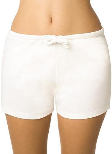 Cottonique Women's Hypoallergenic Drawstring Boxer Short Made from 100% Organic Cotton