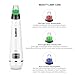 Zdatt Blackhead Remover Pore Vacuum with Beauty Lamp Care Comedo Suction Exfoliating Electric Comedone Acne Extractor Facial Cleaner with 5 Suction Heads and 5 Level Suction Force-FDA Approved