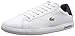 Lacoste Men's Graduate LCR3 Fashion Sneaker, White/Dark Blue, 11 M US