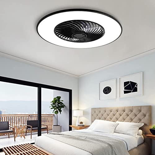 YANASO Ceiling Fan with Light Modern Bladeless Ceiling Fan with Remote