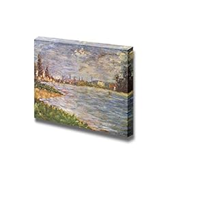 The Two Banks by Georges Seurat Print Famous Painting Reproduction