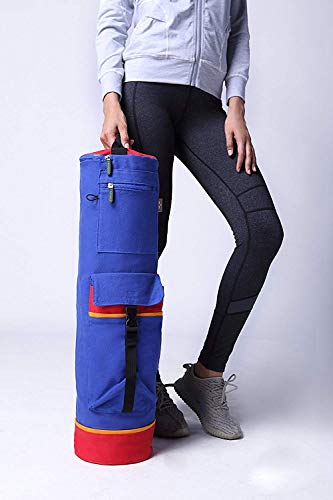 image for Heathyoga Yoga Mat Bag Full-Zip Exercise Yoga Mat Carry Bag - Mufti-Fu
