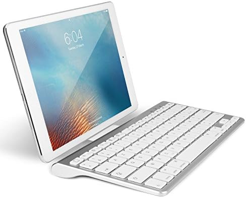 OMOTON Clavier Bluetooth pour iPad 2020, Clavier AZERTY Accentué avec Support Ultra Mince pour Tous les iPad 12.9, 11, 10.2, 9.7 ,iPad Air, iPhone,Clavier Sans Fil Blanc - Bestbluetooth.fr OMOTON Clavier Bluetooth pour iPad 2020, Clavier AZERTY Accentué avec Support Ultra Mince pour Tous les iPad 12.9, 11, 10.2, 9.7 ,iPad Air, iPhone,Clavier Sans Fil Blanc