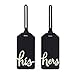Kate Spade New York Women's Luggage Tag Two Of A Kind (His/Hers), black, No Size