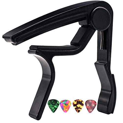 Capo Guitar CapoQuick Change Trigger Capo for 6String Acoustic