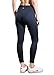 QUEENIEKE Women 25 Inches Yoga Leggings Sports Mid-Waist Tights 7/8 Length Pants M Color Black