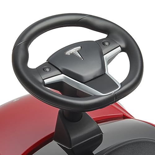 My First Tesla Model Y, cavalcabile rosso per bambini da 1,5 a 4 anni