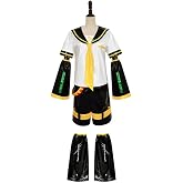 jrswai Anime Cosplay Costume Sailor Uniform Patent leather Suit Halloween Outfits Full Set