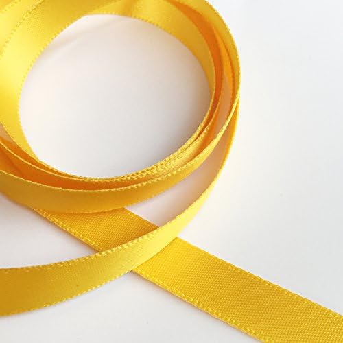 Chenkou Craft 20Yards Double Face Polyester Satin Ribbon Ribbons Assorted of 20 Colors 5/8" 15mm Craft Pack Hair Bow Jewelry Making (5/8" (15mm) Double Side Ribbon) - Image 4