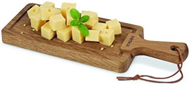 Boska Holland European Oak Wood Cheese Board, Rectangle Paddle Board, 12" x 4", Life Collection
