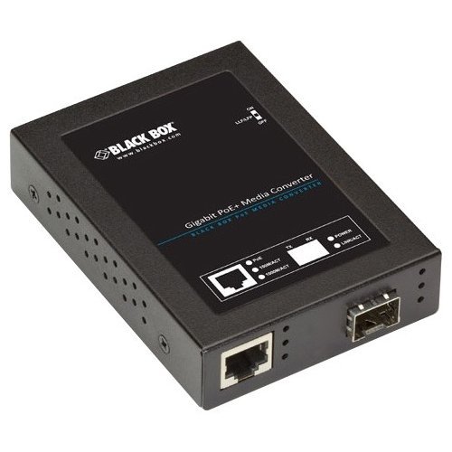 Black Box Gigabit PoE+ PSE Media Converter
