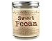 Silver Dollar Candle: Sweet Pecan Scented Soy Candle - Natural Soy Candles for Home Scented Aromatherapy Candles - Hand-Poured & 100% Candle Soy Wax Candles - Ideal Natural Candles Gifts - 9oz