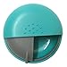 LazyMe Decorative Pill Box Cute Size for Purse Locking Small Daily Case (Green, 1)