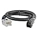 CURT 51383 Quick Plug Electric Trailer Brake Controller Wiring Harness, Select Nissan Armada, Frontier, NV, Pathfinder, Titan, XD, Xterra, Infiniti