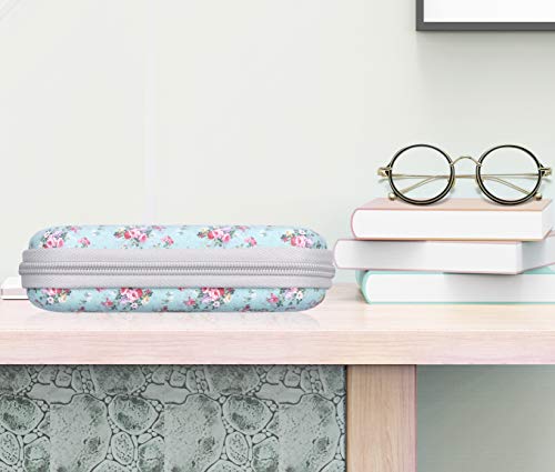 Skycase Eyeglasses Case Holder for Women, Floral 27, Small Size