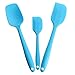 Silicone Spatula,Xpatee 3-piece 600ºF Heat-Resistant Non-stick Flexible Rubber Spatula Baking Spatula Spoon Scraper with Stainless Steel Core